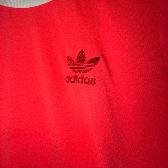 adidas Bold color Tee with White Accents - Picture 4 of 6